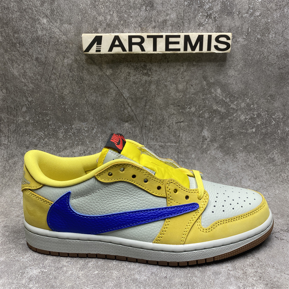 Travis Scott x Nike Air Jordan 1 Low OG Canary Yellow