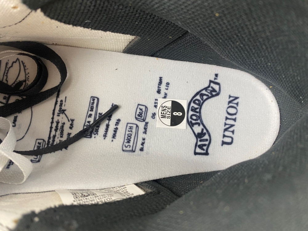 UA Air Jordan 1 x fragment Design x Union