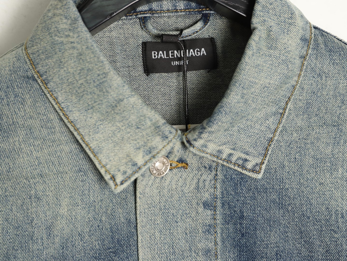 Ba*len*cia*ga denim coats