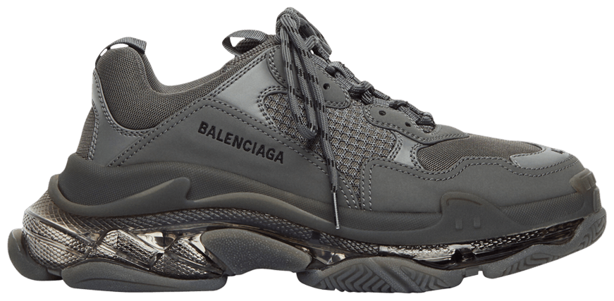 Balenciga Triple S Clear Sole Grey