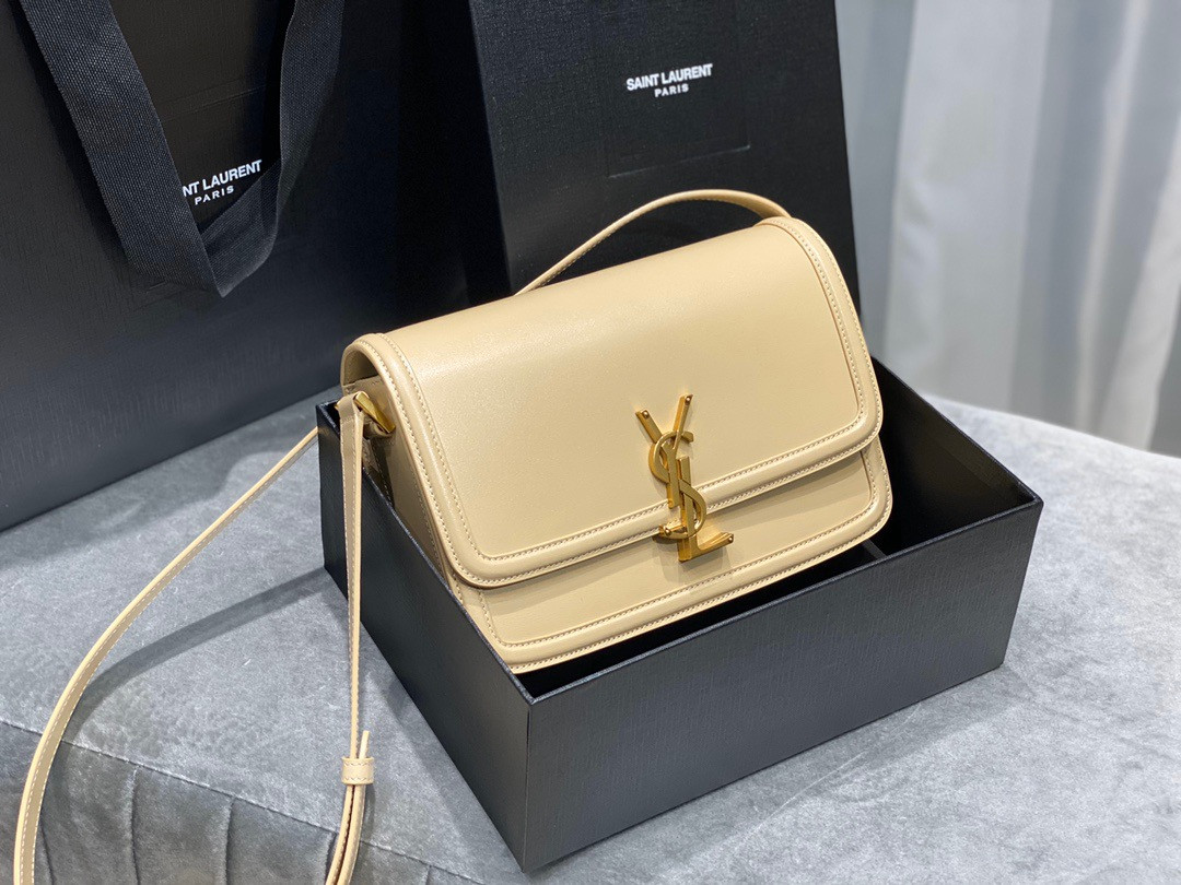 Sa**t Lau*nt y*l solferino box bag 23cm