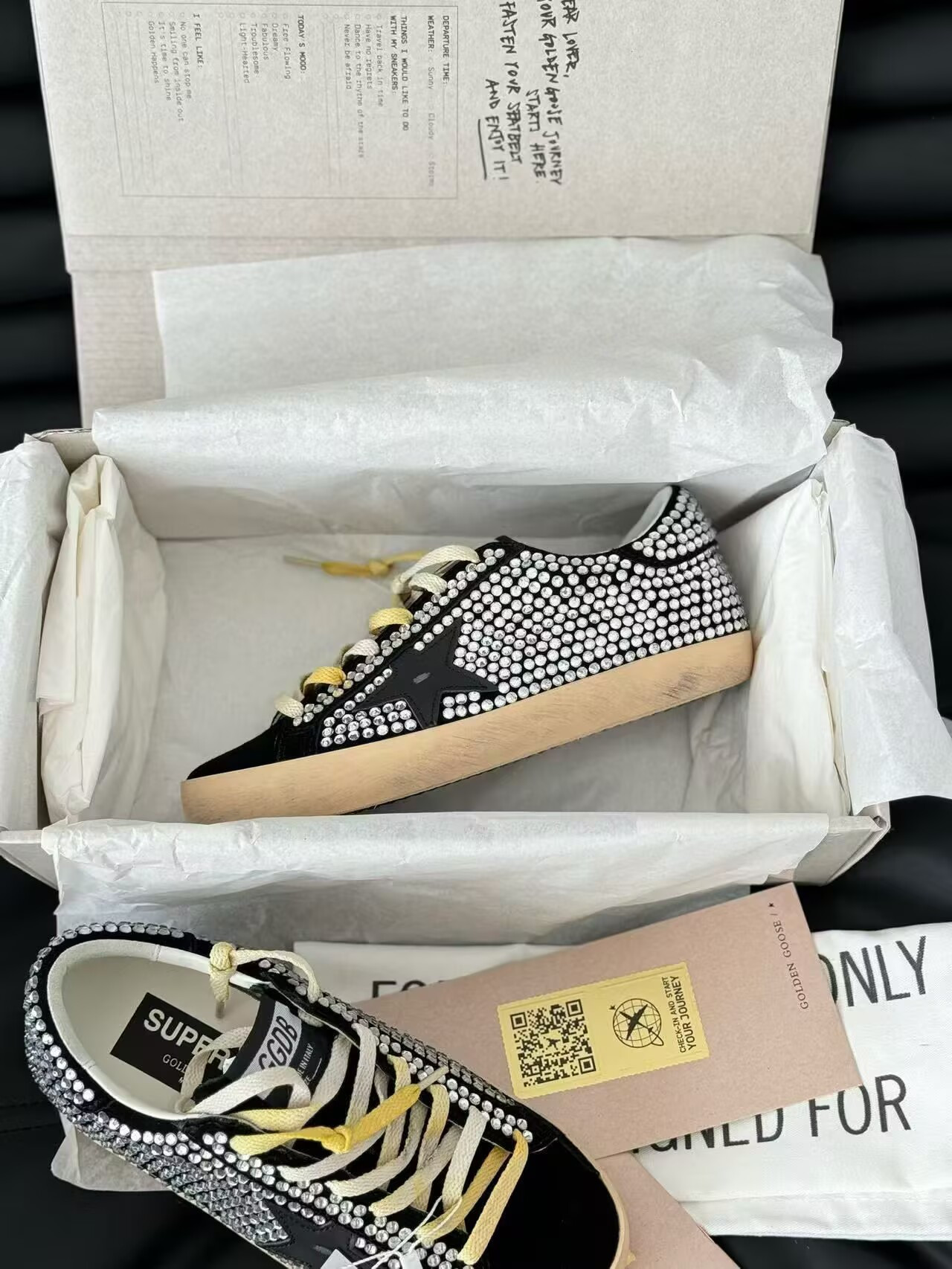 ua golden goose S*per-star sneaker