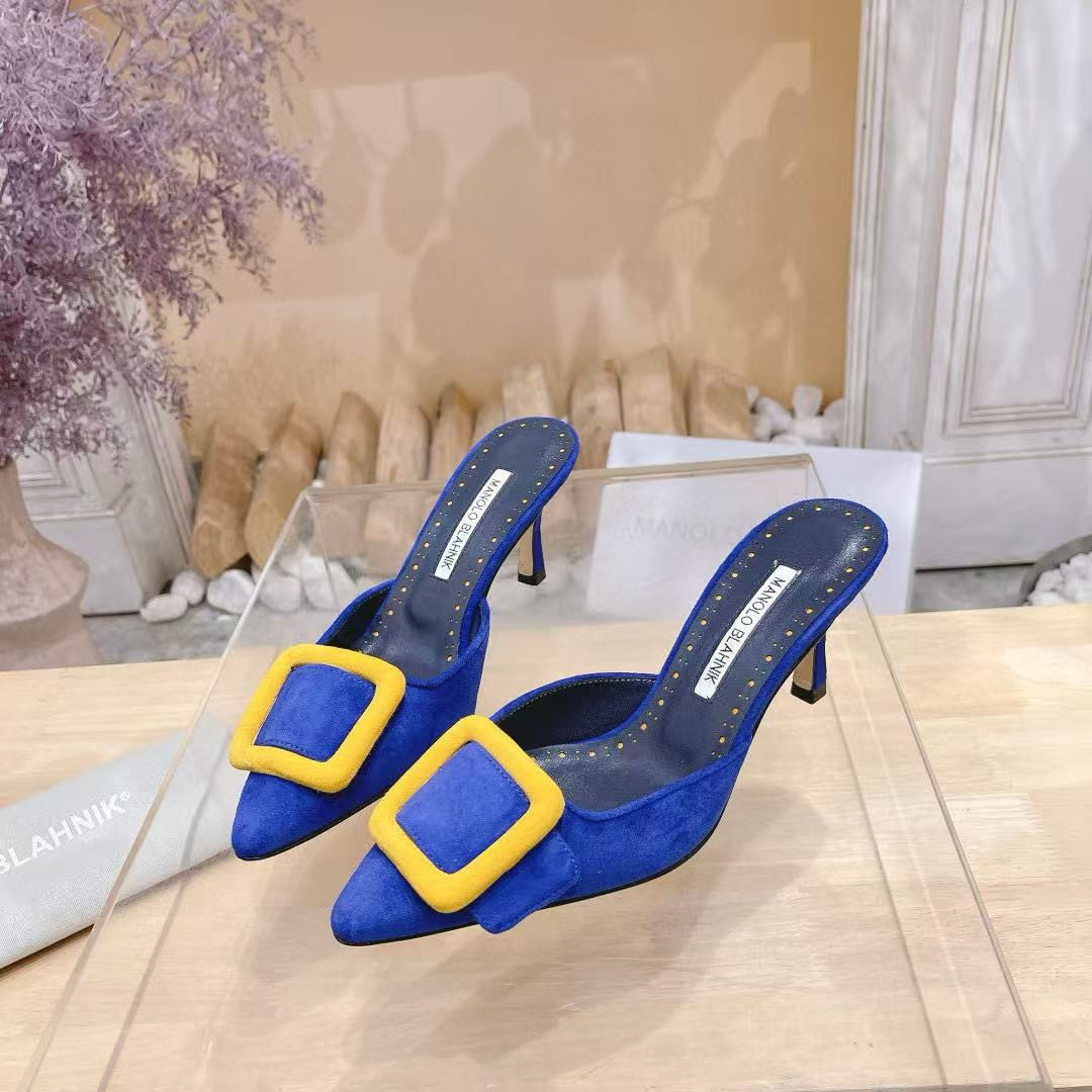 ua man010 B1ahn*k mules 7.5cm