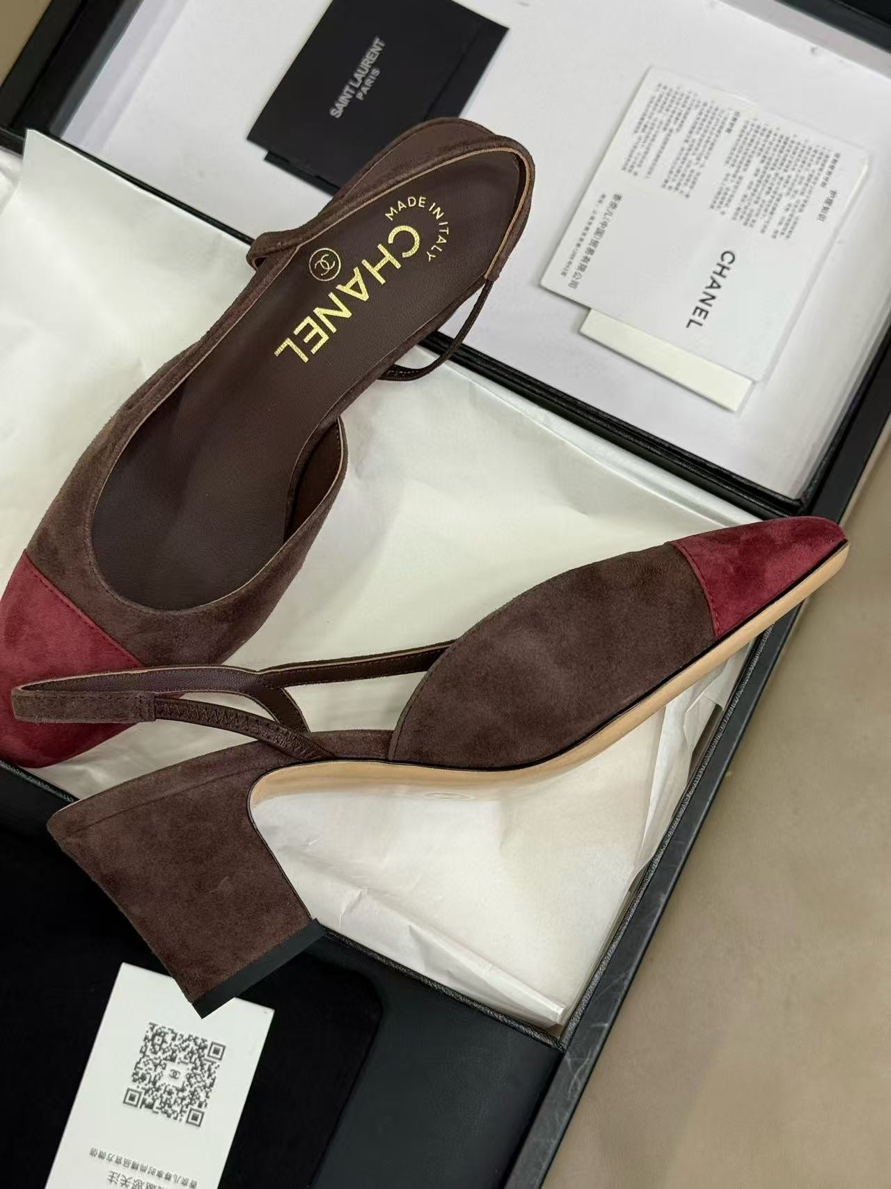 ua Ch*el slingbacks 6.5cm heel