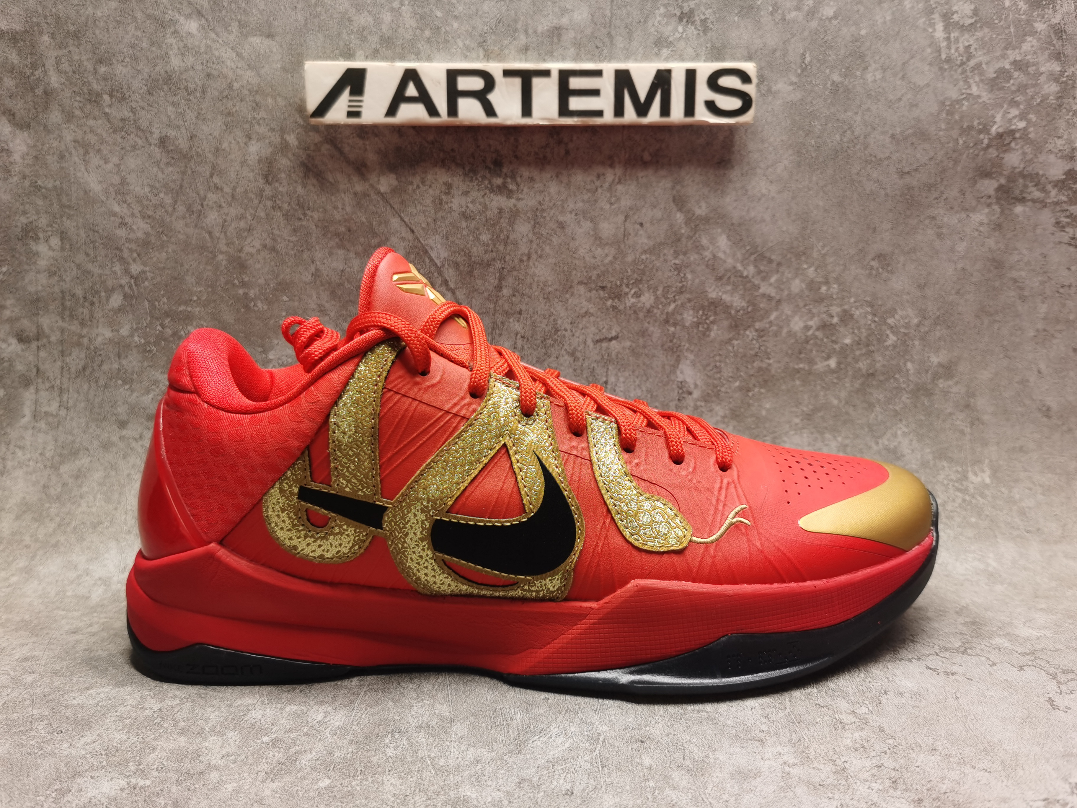 UA Nike Kobe 5 Protro Year of the Mamba University Red