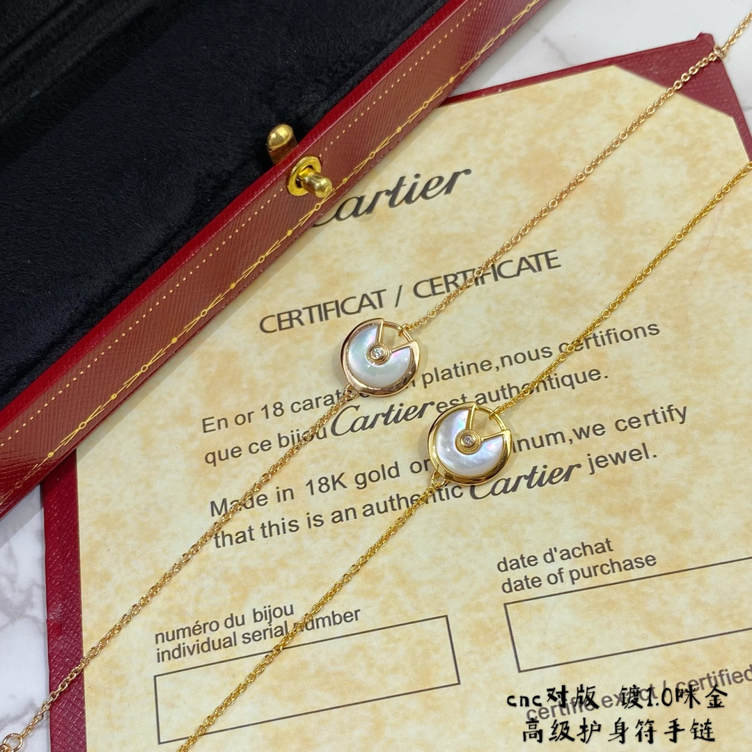 Ca*t*er amulet bracelet