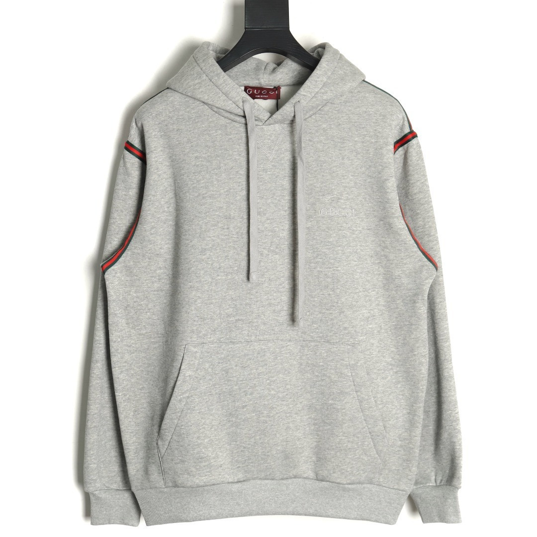 G*u*i guc fleece-lined hoodies suit