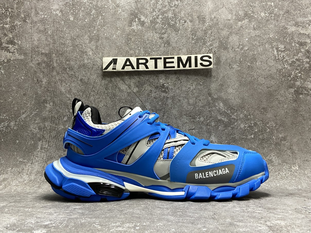 Balenciga Track Blue Grey