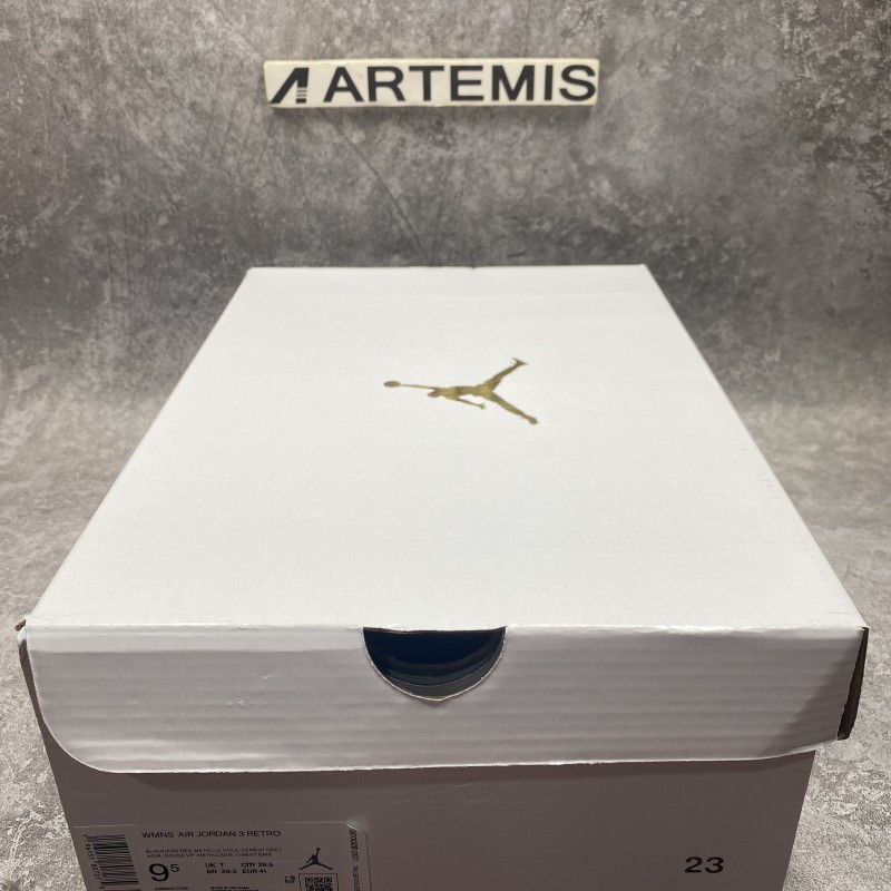 Air Jordan 3 Retro Black Gold