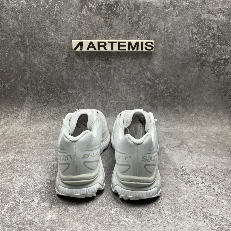 Salomon White XT-6 Sneakers