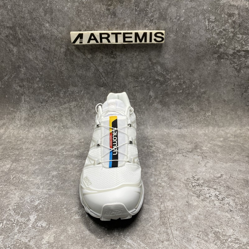 Salomon White XT-6 Sneakers
