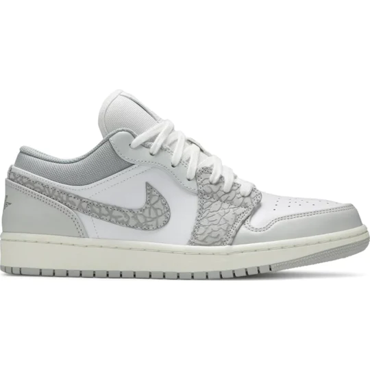 Air Jordan 1 Low PRM Smoke Grey Elephant
