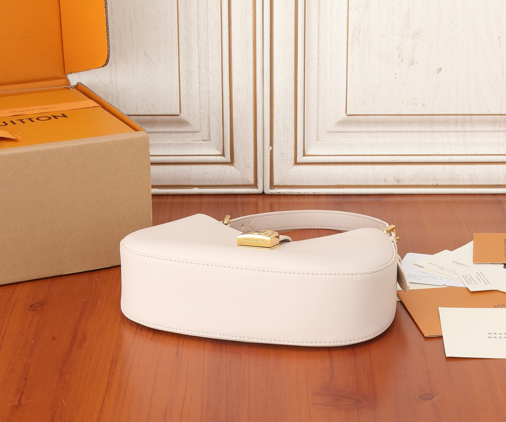 LV Low Key Shoulder Bag M24990 10.2 x 7.1 x 2.8 inches