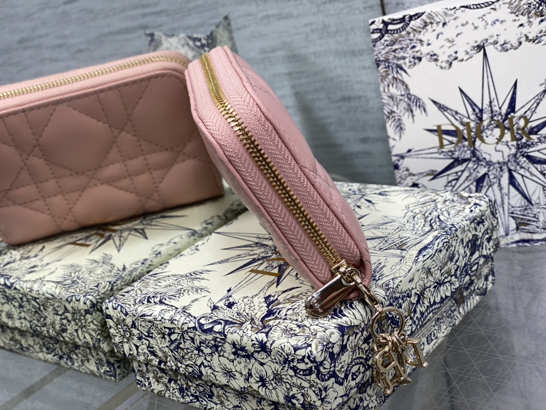 lady D*or voyageur small coin purse card holder