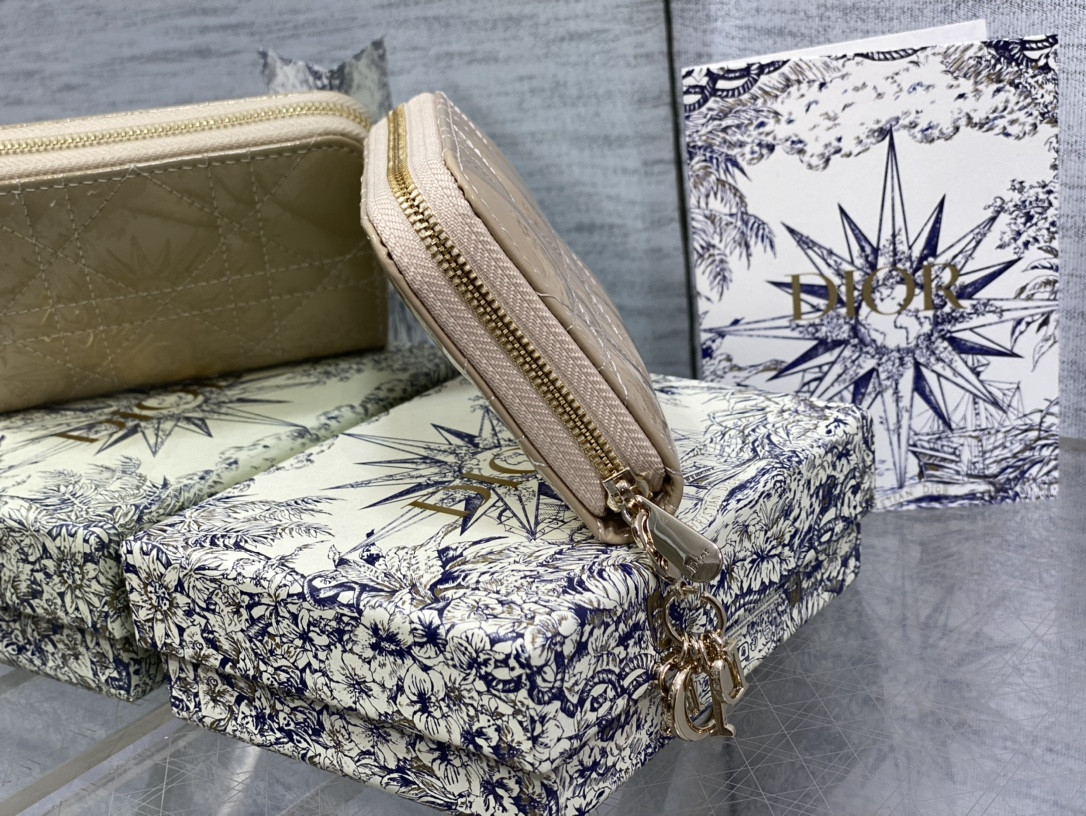 lady D*or voyageur small coin purse card holder