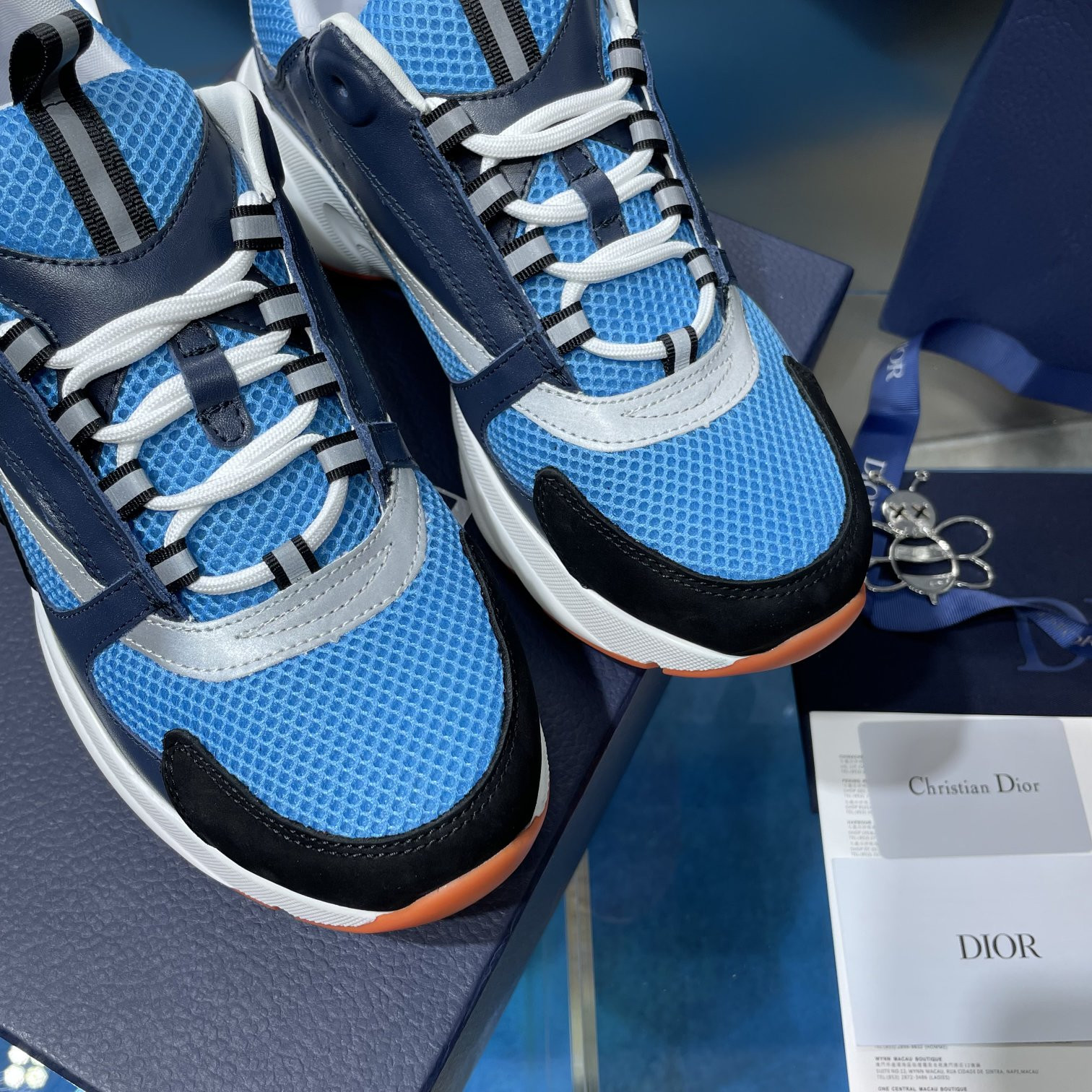ua D*or b22 blue sneaker
