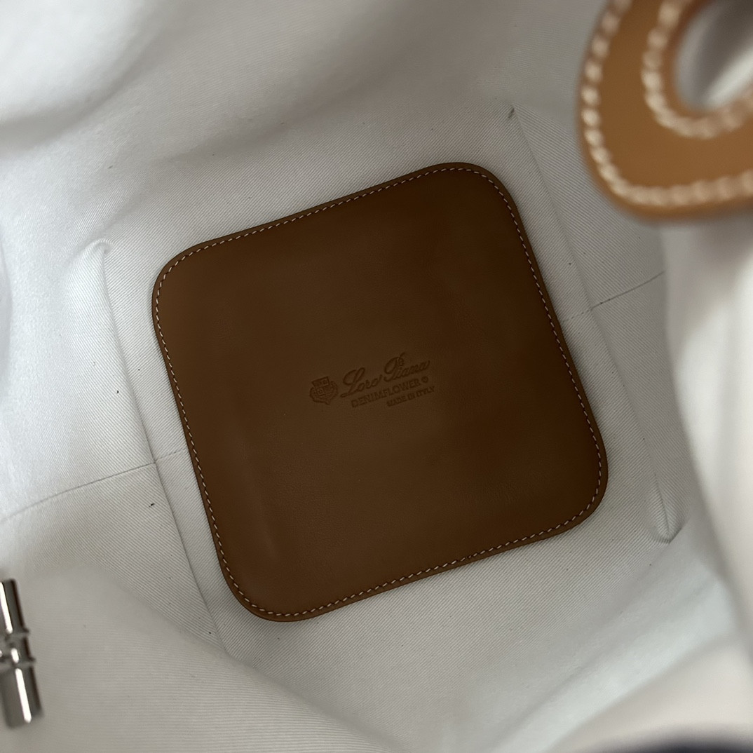 L**o p*ana small bale cotton bag 20x18x17cm