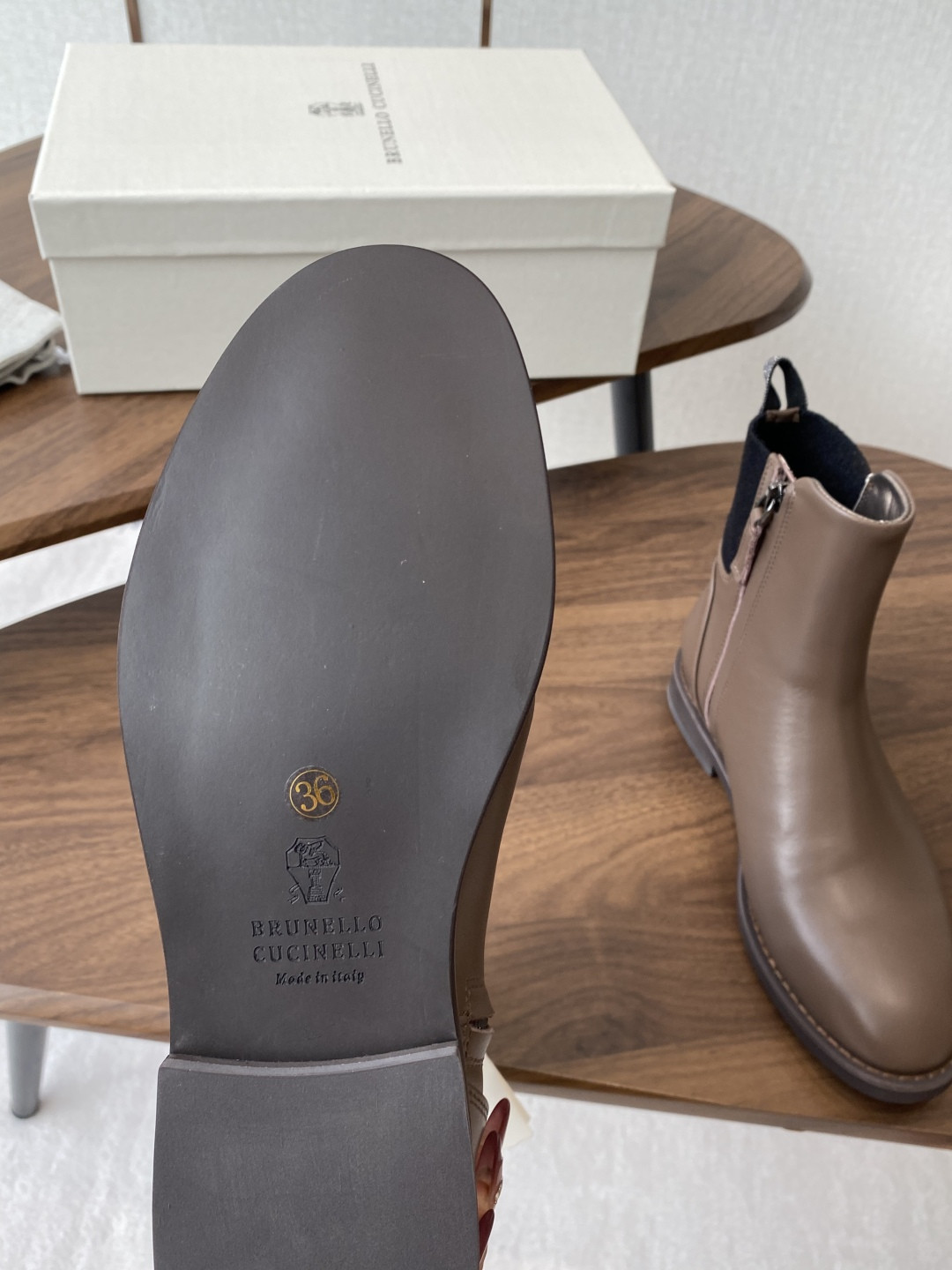 UA Brunello Cucinelli Chlesea Boots