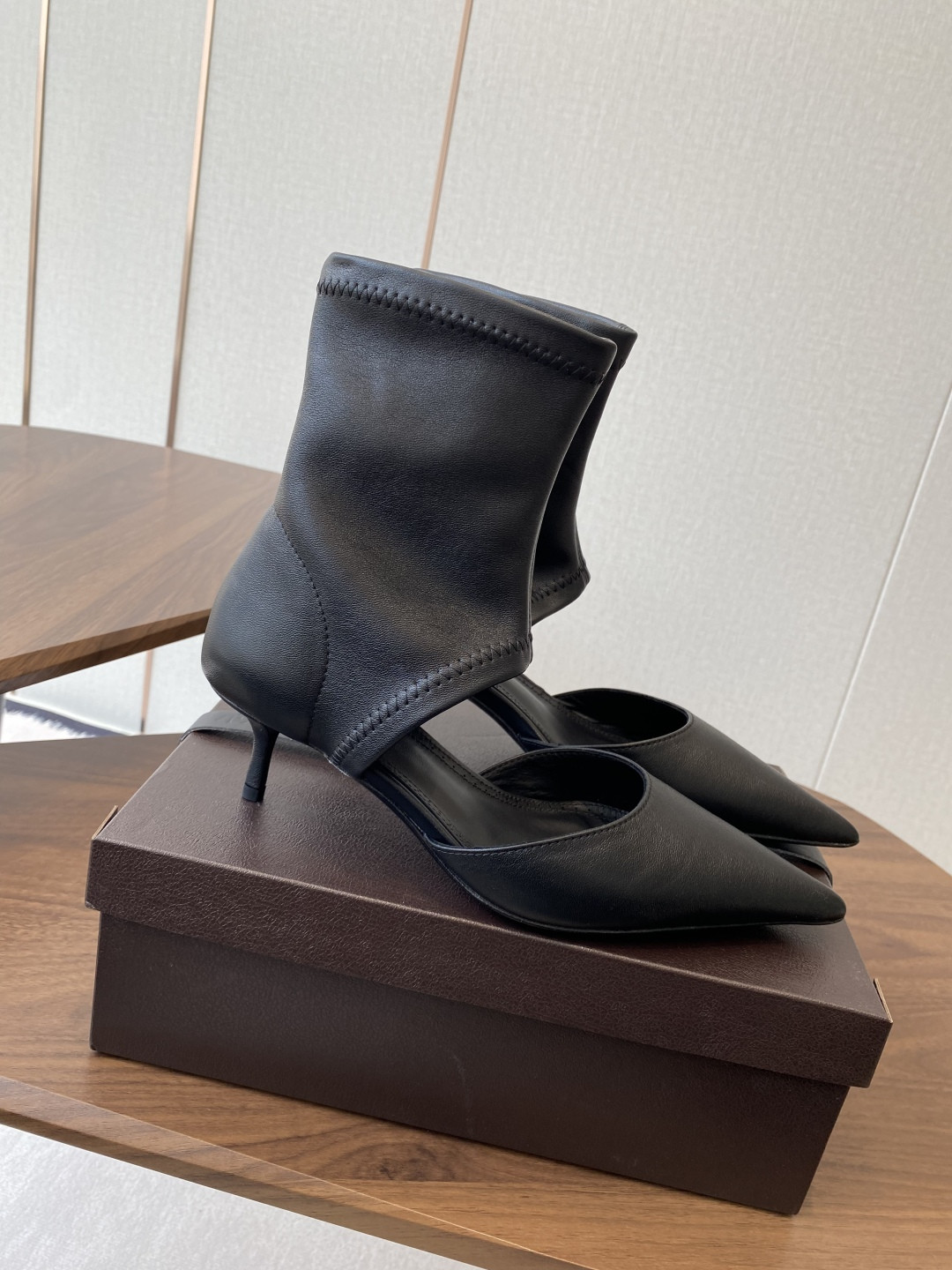 UA ALAÏA LOW BOOTS 5.5cm Heel
