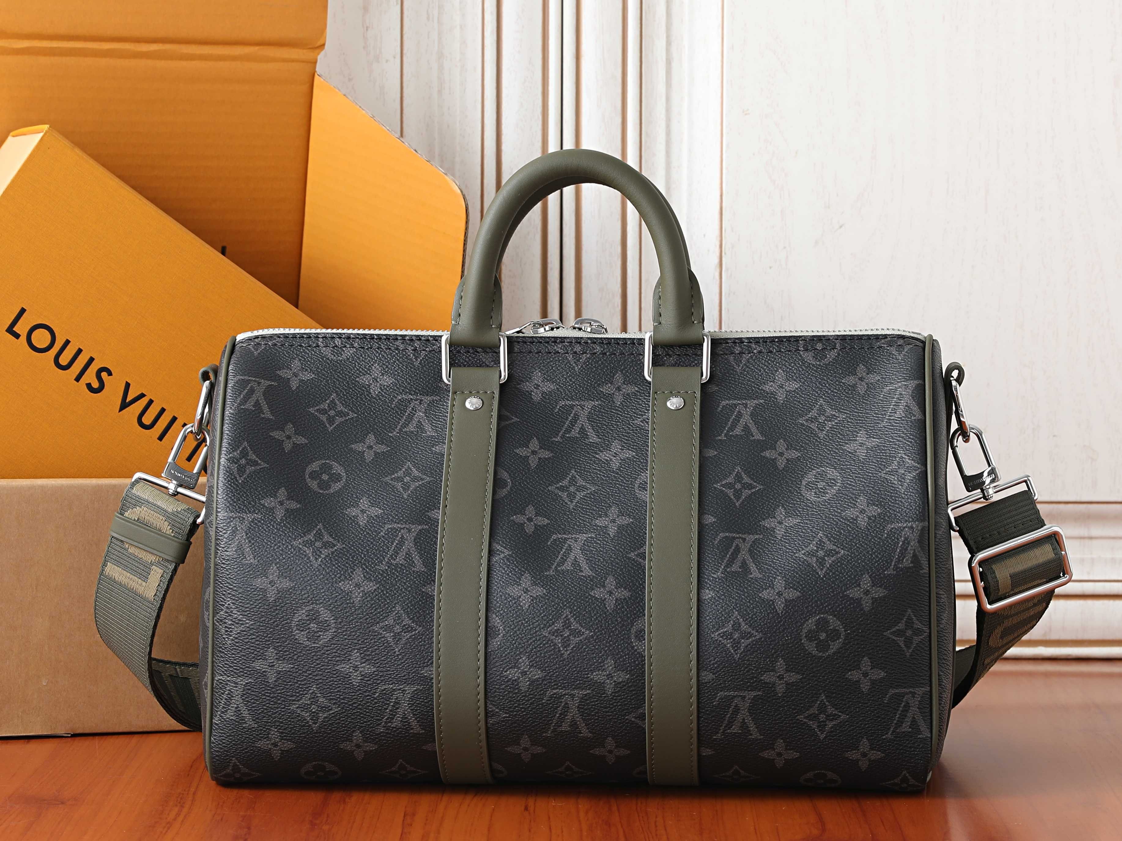 LV Keepall Shoulder Strap 35 M28639 34 x 21 x 16 cm